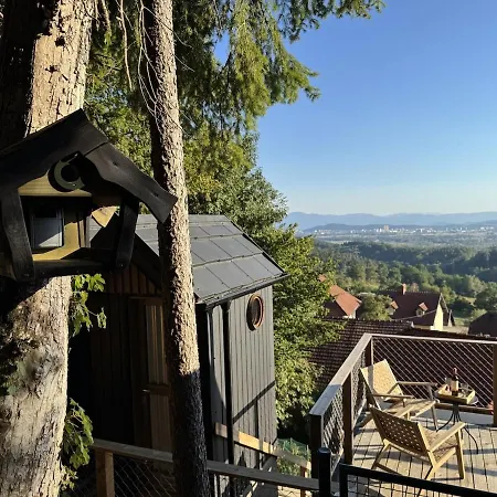 Apartamento Glamping In A Wine Barrel - With A View Of Liubliana