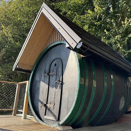 Glamping In A Wine Barrel - With A View Of Liubliana